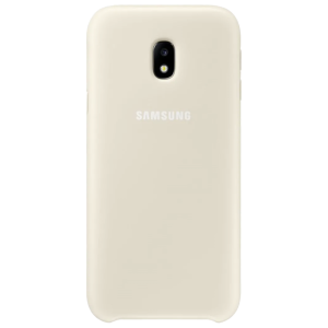 Husa de protectie Samsung Dual Layer Cover pentru Galaxy J Auriu Klap ro
