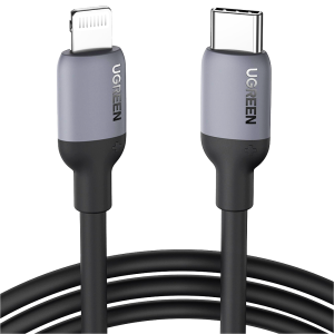 cablu date ugreen usb type c lightning m negru